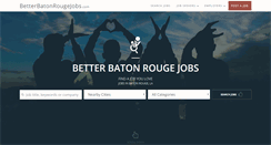 Desktop Screenshot of betterbatonrougejobs.com