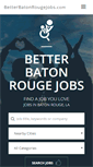 Mobile Screenshot of betterbatonrougejobs.com